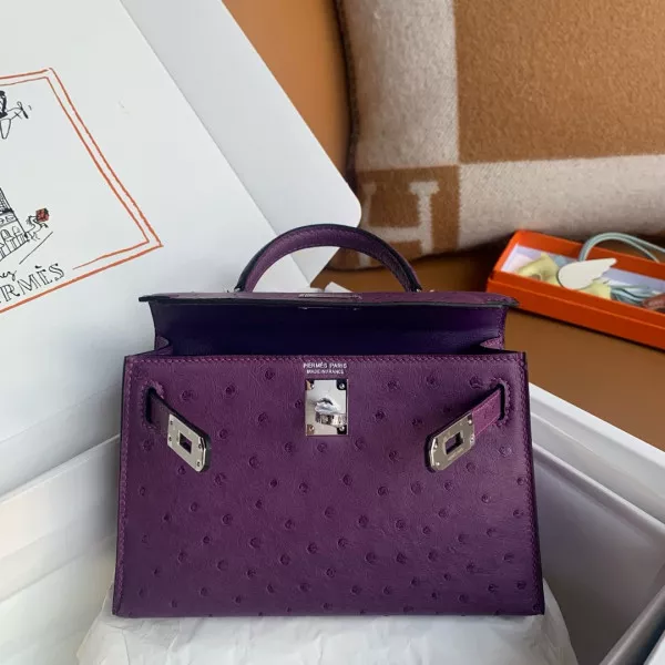 Cheap HERMES KELLY MINI II ALL HANDMADE 0113