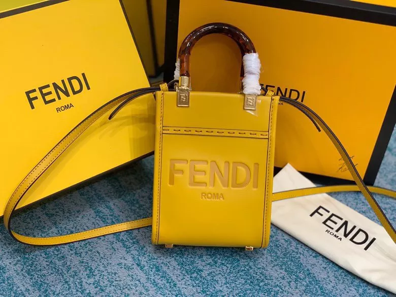 Cheap FENDI MINI SUNSHINE SHOPPER-13-18-6.5cm 0114