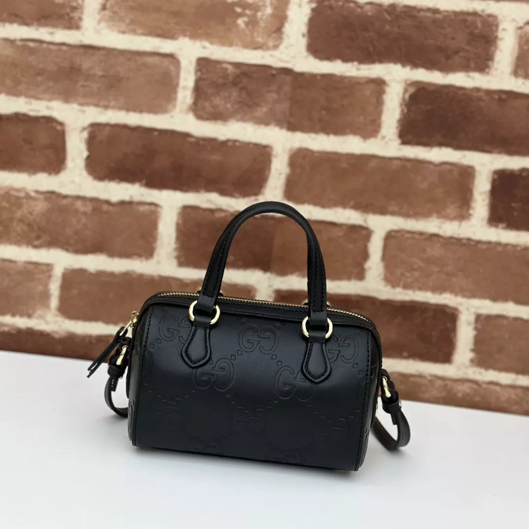 Rep GUCCI GG SUPER MINI TOP HANDLE BAG-16*11*9CM 0118