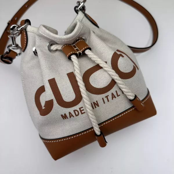 Rep mini SHOULDER BAG WITH GUCCI PRINT-16*21*11CM 0118