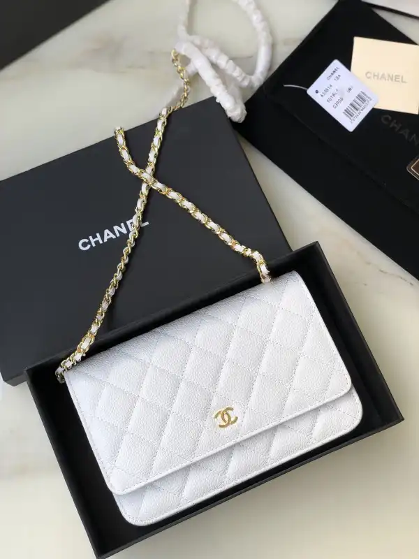 Rep CL CHAIN WALLET CAVIAR 0124