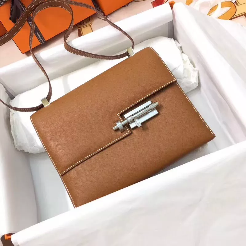 Hermes Verrou Chaine Bag EP Leather All Handmade 0113