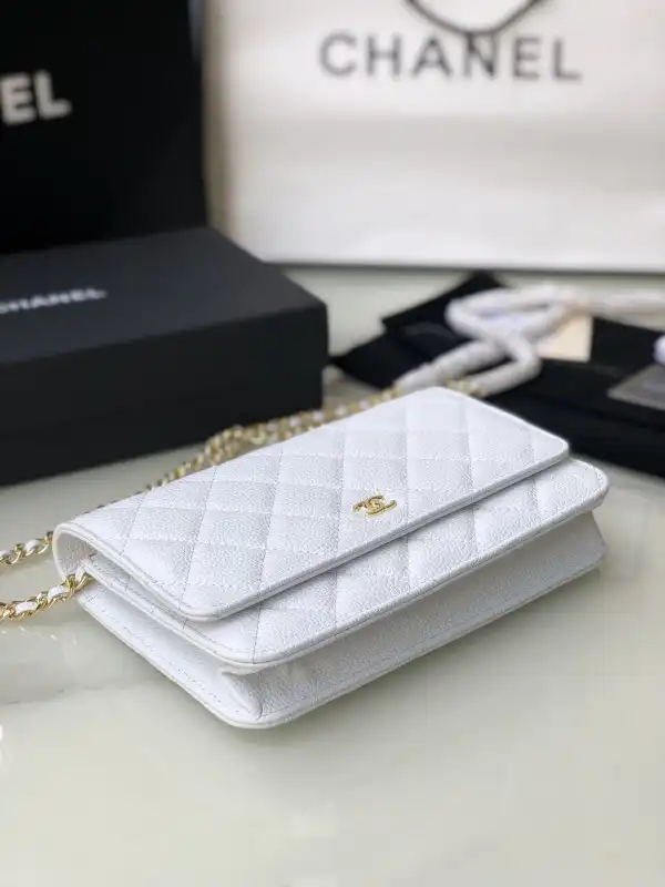 Rep CL CHAIN WALLET CAVIAR 0124