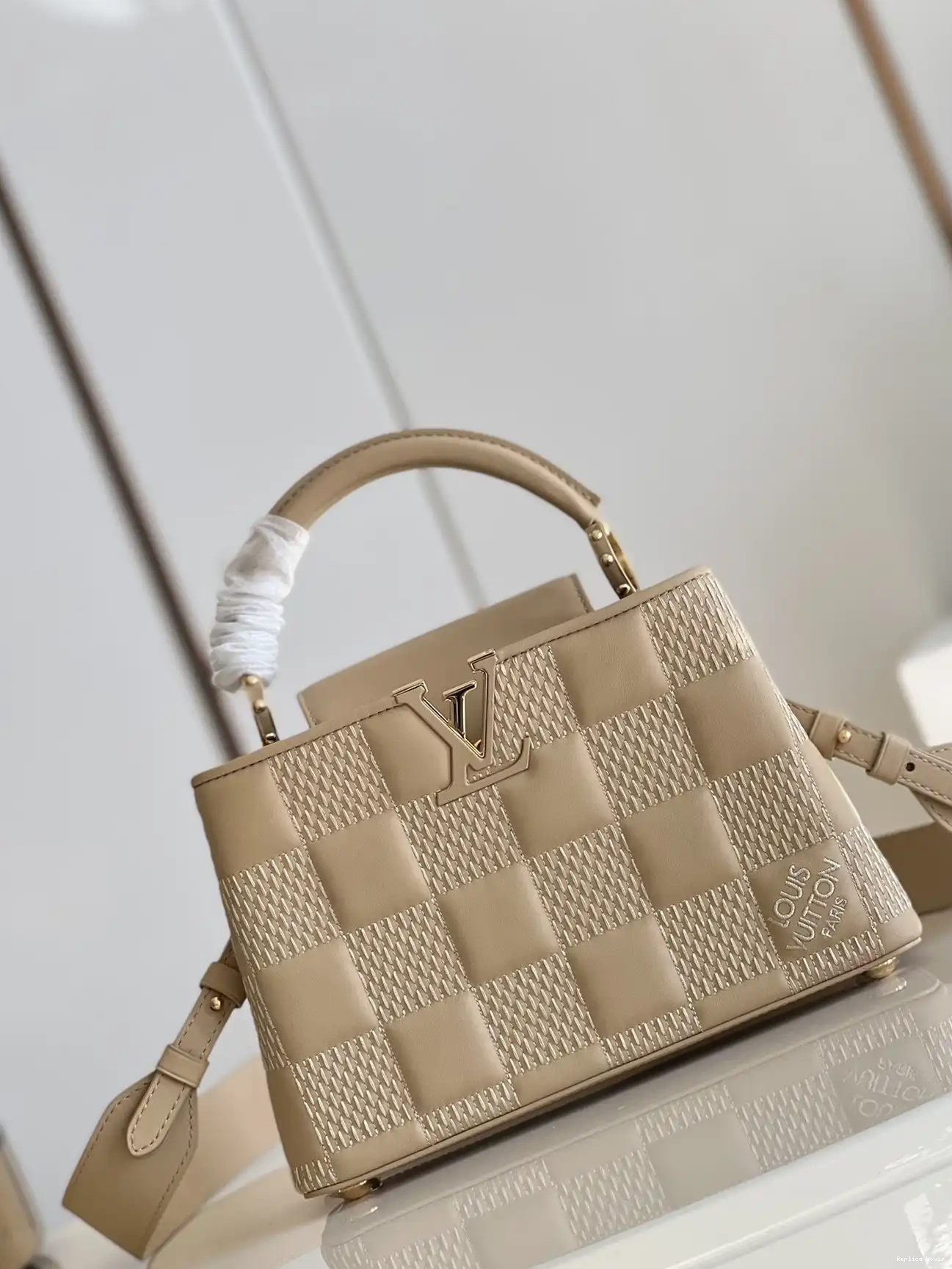 Cheap VUITTON LOUIS CAPUCINES BB 0211