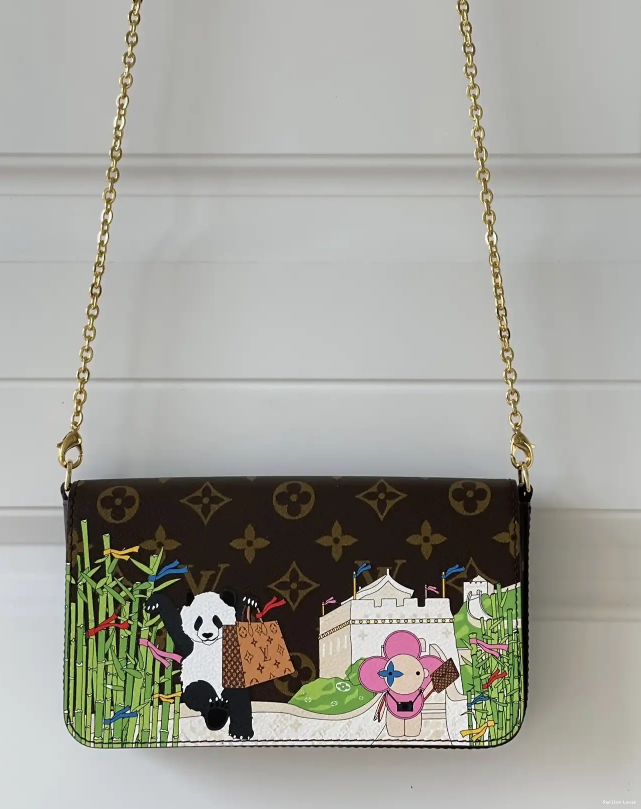 Rep VUITTON FÉLICIE LOUIS POCHETTE 0226