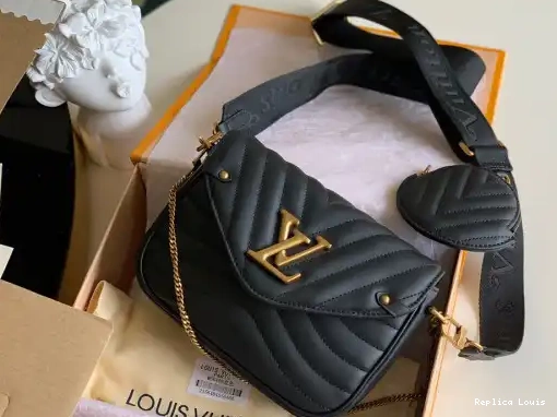 Rep NEW LOUIS WAVE VUITTON MULTI POCHETTE 0221