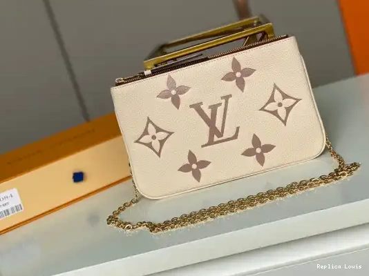 Rep POCHETTE ZIP DOUBLE LOUIS VUITTON 0214