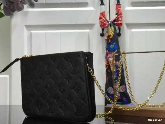 Rep LOUIS ZIP DOUBLE VUITTON POCHETTE 0216