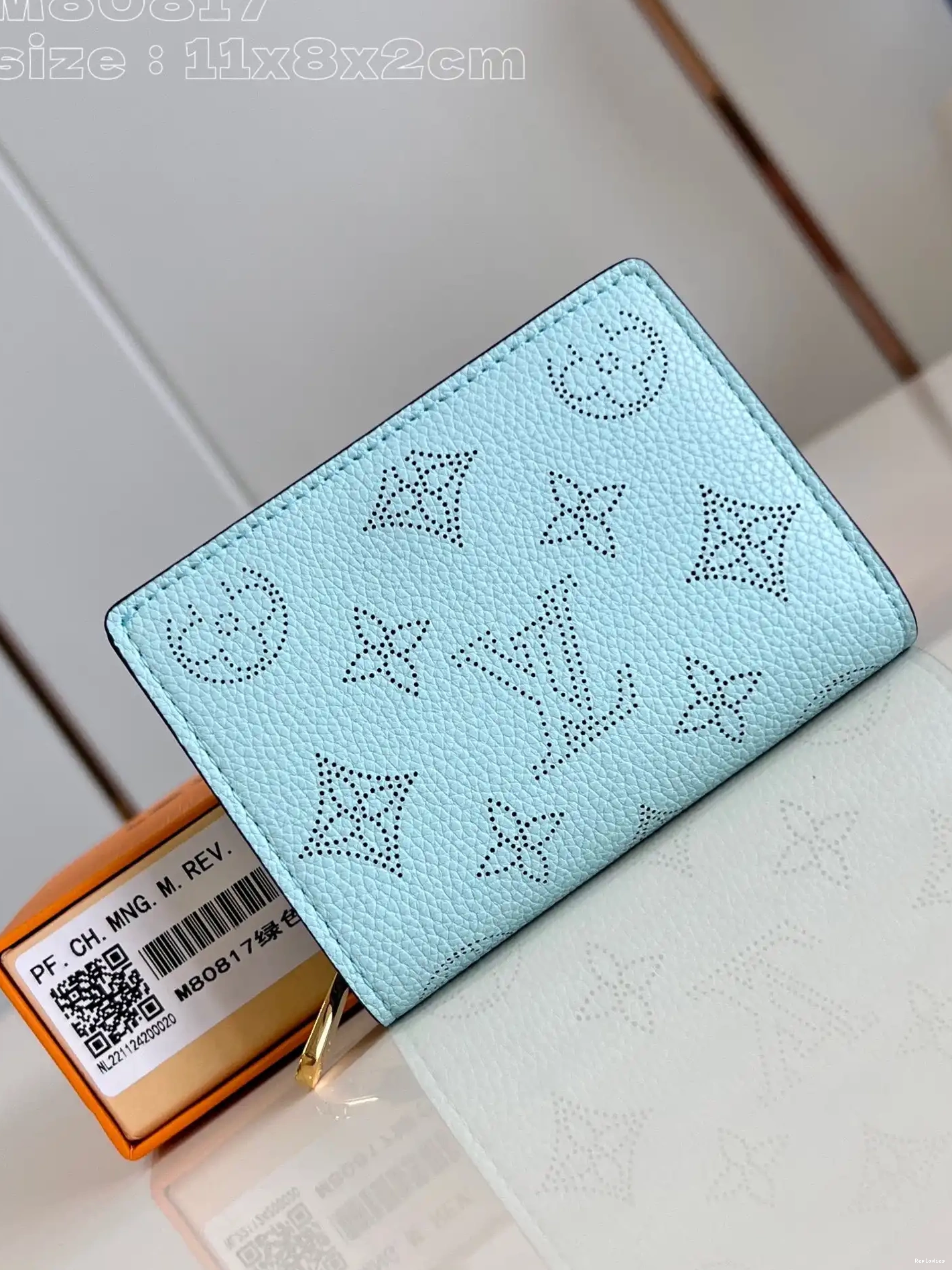 Rep Lou WALLET-11.5*8.5*2.2cm VUITTON LOUIS 0209