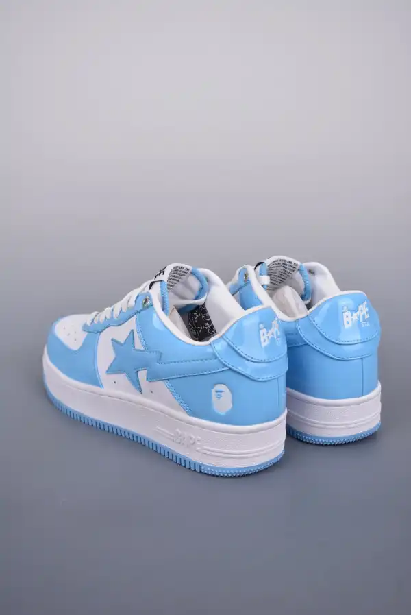 Cheap Bapesta Low Blue SNEAKER 0204