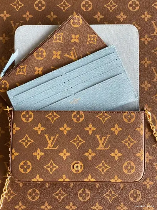 Rep VUITTON FÉLICIE LOUIS POCHETTE 0226