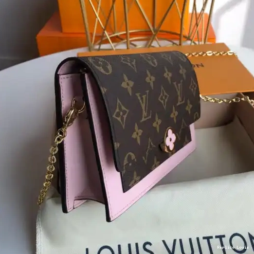 Rep WALLET CHAIN LOUIS VUITTON FLORE 0219