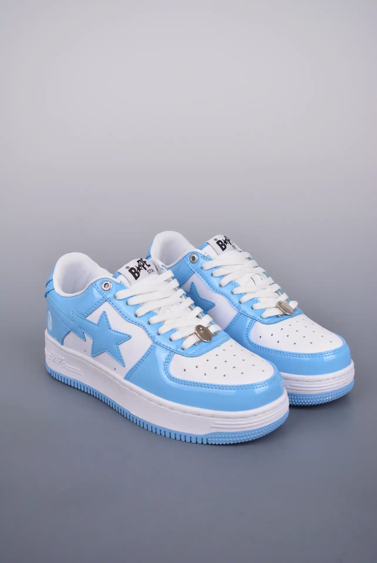 Cheap Bapesta Low Blue SNEAKER 0204