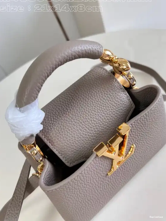 Rep CAPUCINES LOUIS MINI-21*14*8CM VUITTON 0216