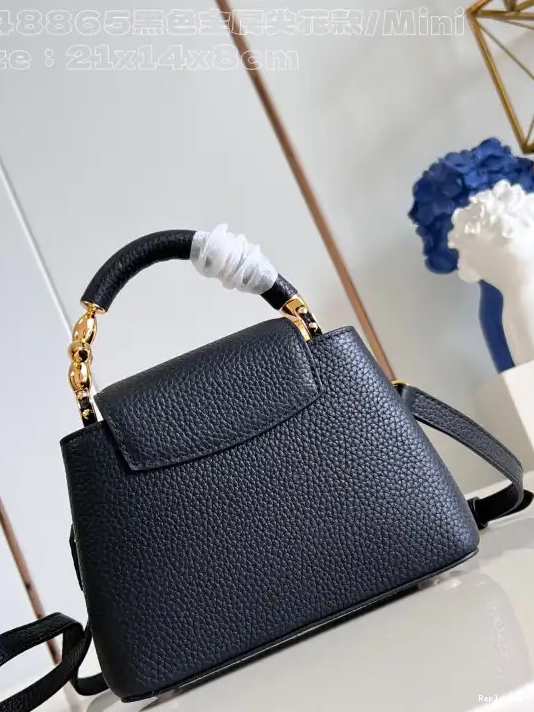 Rep VUITTON CAPUCINES LOUIS MINI-21*14*8CM 0213