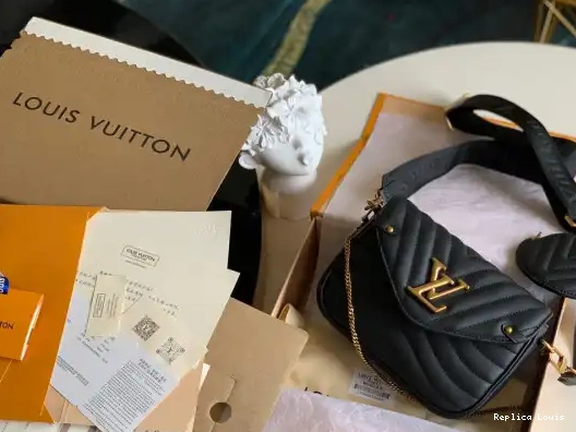 Rep NEW LOUIS WAVE VUITTON MULTI POCHETTE 0221