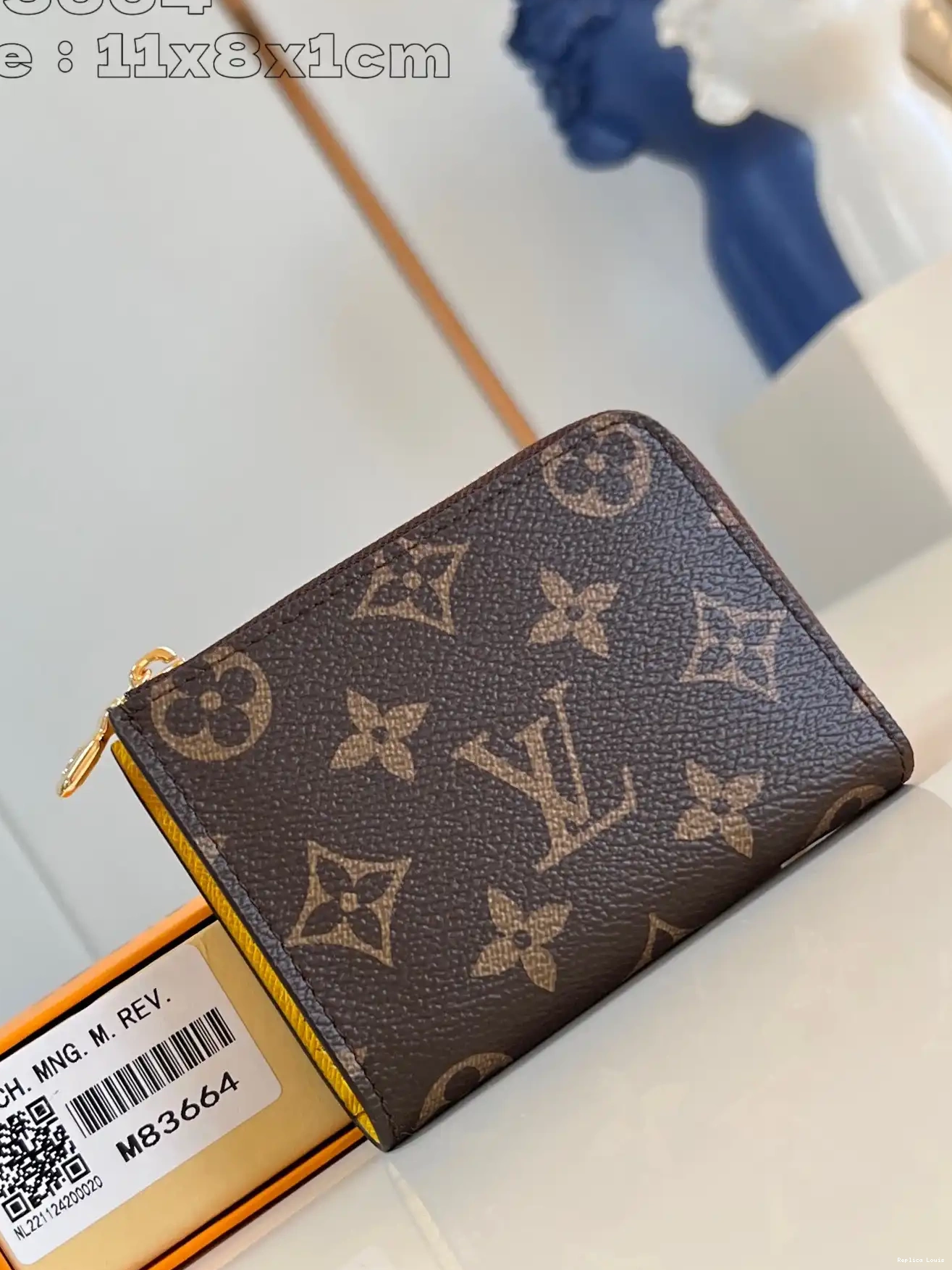 Rep Compact Wallet-11*8.5*1.5CM Noa Louis Vuitton 0222