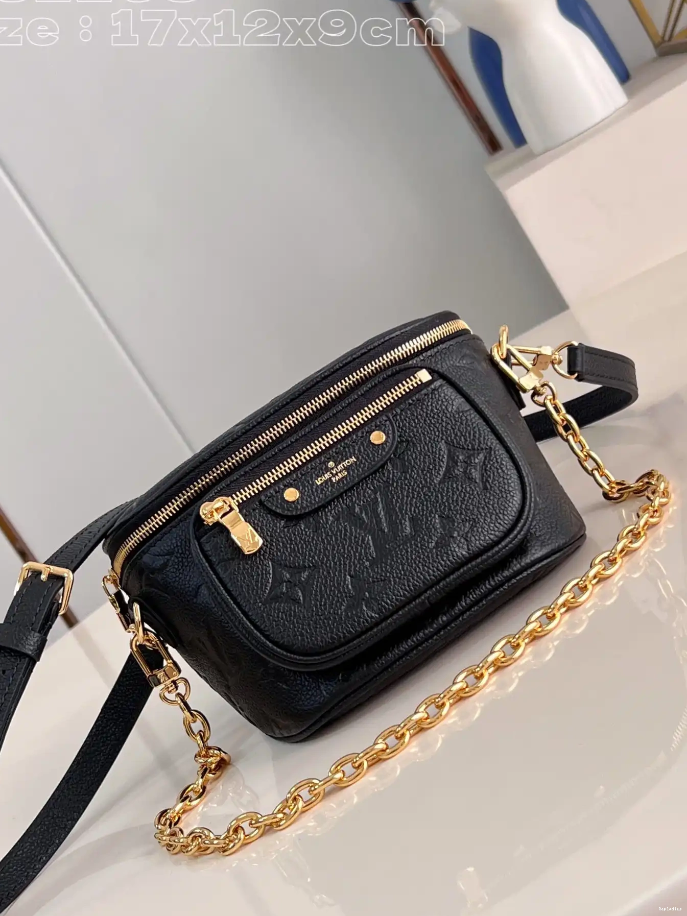 Cheap LOUIS MINI BUMBAG-17-12-9.5CM VUITTON 0216