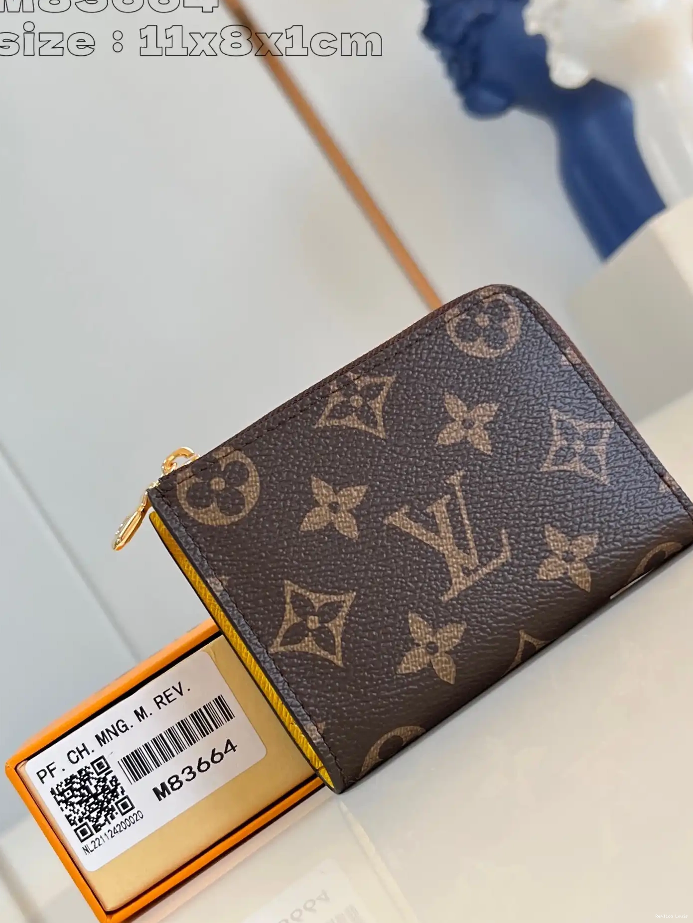 Rep Compact Wallet-11*8.5*1.5CM Noa Louis Vuitton 0222